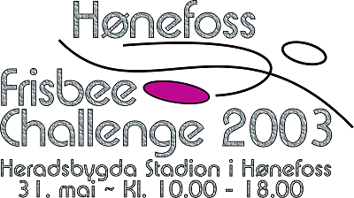 Hnefoss Frisbee Challenge, 31 mai 2003, Heradsbygda Stadion
